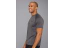 Under Armour Men's Tech Short Sleeve Shirt - Carbon Heather/Black