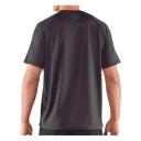 Under Armour Men's Tech Short Sleeve Shirt - Carbon Heather/Black