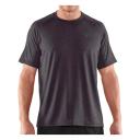 Under Armour Men's Tech Short Sleeve Shirt - Carbon Heather/Black