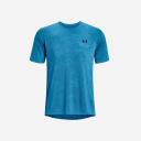 Under Armour Men's Tee Shirt Capri Blue & Black Camo Vented Training Tee M