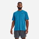 Under Armour Men's Tee Shirt Capri Blue & Black Camo Vented Training Tee M