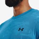 Under Armour Men's Tee Shirt Capri Blue & Black Camo Vented Training Tee M