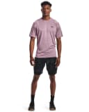 Under Armour Men's Training Vent 2.0 Short Sleeve Tee (Mauve Pink/Black) 2XL