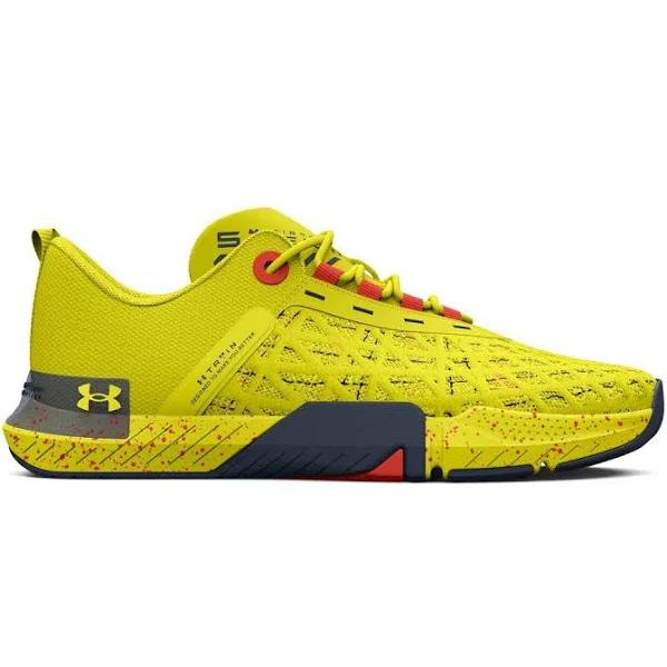 Under Armour Men's TriBase Reign 5 Training Shoes Yellow 8