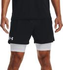Under Armour Men's Vanish Woven 2-in-1 Vent Shorts Black SM