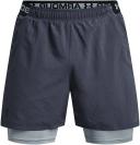 Under Armour Men's Vanish Woven 2-in-1 Vent Shorts Gray 3XL