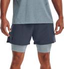 Under Armour Men's Vanish Woven 2-in-1 Vent Shorts Gray XXL