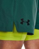 Under Armour Men's Vanish Woven 2-in-1 Vent Shorts Green LG
