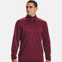 Under Armour Mens Armour Fleece 1/2 Zip - Black