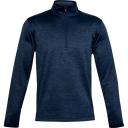 Under Armour Mens Armour Fleece 1/2 Zip Sweatshirt Navy L