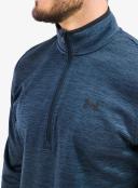 Under Armour Mens Armour Fleece 1/2 Zip Sweatshirt Navy L