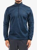 Under Armour Mens Armour Fleece 1/2 Zip Sweatshirt Navy L