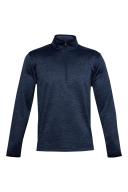 Under Armour Mens Armour Fleece 1/2 Zip Sweatshirt Navy L