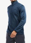 Under Armour Mens Armour Fleece 1/2 Zip Sweatshirt Navy L
