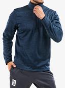 Under Armour Mens Armour Fleece 1/2 Zip Sweatshirt Navy L
