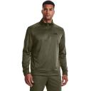Under Armour Mens Armour Fleece 1/4 Zip Sweatshirt Green 4XL