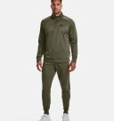 Under Armour Mens Armour Fleece 1/4 Zip Sweatshirt Green 4XL