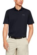 Under Armour Mens Performance 2.0 Polo Shirt Black/Grey XL