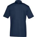 Under Armour Mens Performance 2.0 Polo Shirt Dark Navy/Grey L