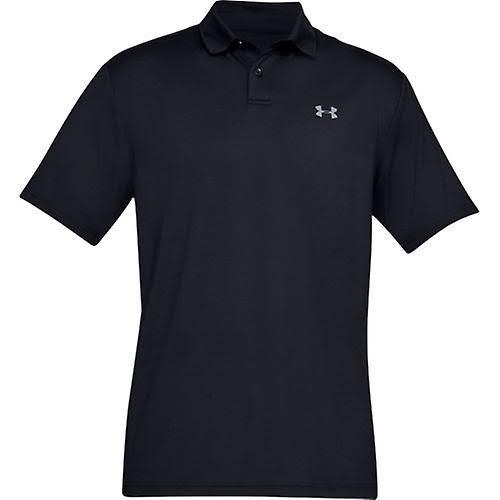 Under Armour Mens Performance 2.0 Polo Shirt Steel Grey/Black L