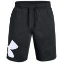 Under Armour Mens Rival Fleece Big Logo Shorts Black 4XL