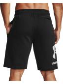 Under Armour Mens Rival Fleece Big Logo Shorts Black XS
