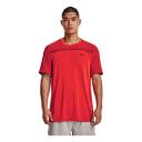 Under Armour Mens Seamless Tee Red L