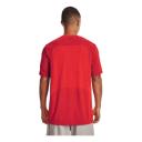 Under Armour Mens Seamless Tee Red L