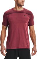 Under Armour Mens Seamless Tee Red M