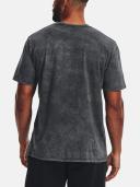 Under Armour Mens Sportstyle Wash Tonal Tee Black 3XL