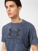 Under Armour Mens Sportstyle Wash Tonal Tee Black M