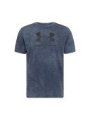 Under Armour Mens Sportstyle Wash Tonal Tee Black S