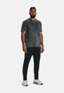 Under Armour Mens Sportstyle Wash Tonal Tee Black S