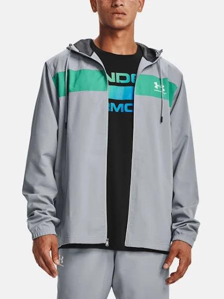 Under Armour Mens Sportstyle Windbreaker Grey XL