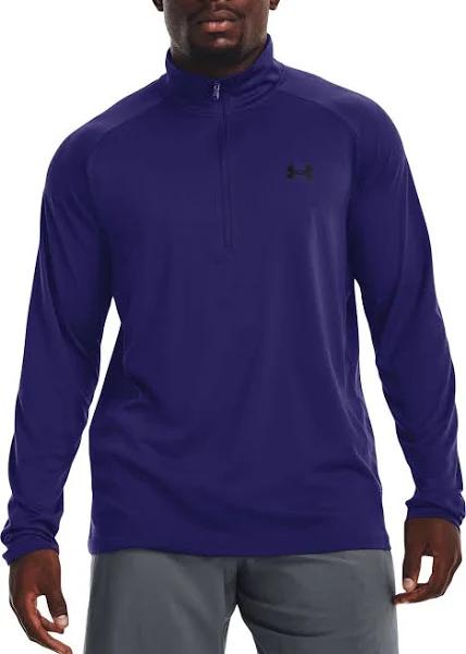 Under Armour Mens Tech 2.0 1/2 Zip Top - Sonar Blue