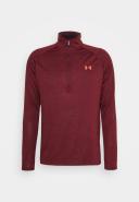Under Armour Mens Tech 2.0 Half Zip Top 4XL / Dark Maroon