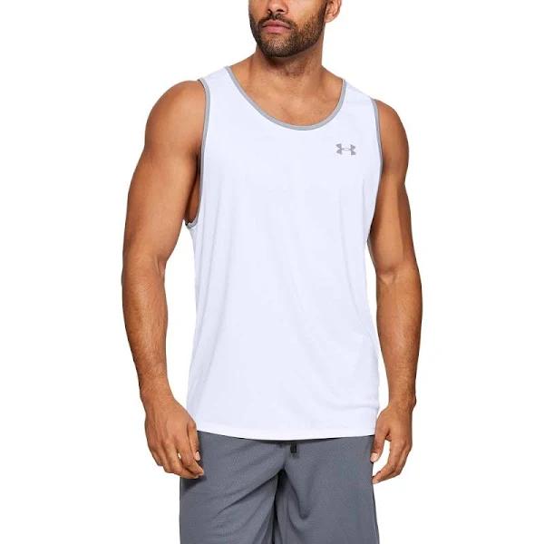 Under Armour Mens Tech 2.0 Tank White L