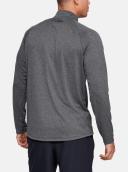 Under Armour Mens Tech ? Zip Long Sleeve - Carbon - 4XL Size: 4XL