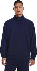 Under Armour Mens UA Armour Fleece 1/4 Zip Sweatshirt Blue 4XL