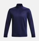 Under Armour Mens UA Armour Fleece 1/4 Zip Sweatshirt Blue 4XL