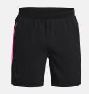 Under Armour Mens UA Launch 7-inch Graphic Shorts Black L