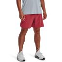 Under Armour Mens UA Peak Woven Shorts Red S