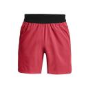 Under Armour Mens UA Peak Woven Shorts Red XL