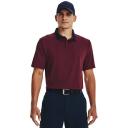 Under Armour Mens UA Performance 3.0 Stripe Golf Polo Blue S