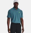 Under Armour Mens UA Performance 3.0 Stripe Golf Polo Blue S