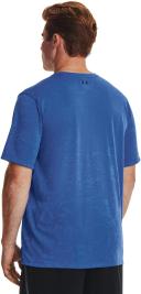 Under Armour Mens UA Tech Vent Jacquard Tee Blue M