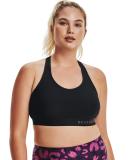 Under Armour Mid Keyhole Sports Bra Black - S