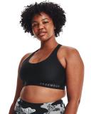 Under Armour Mid Sports Bra - Black/KEYHOLE