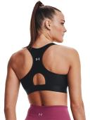 Under Armour Mid Sports Bra - Black/KEYHOLE