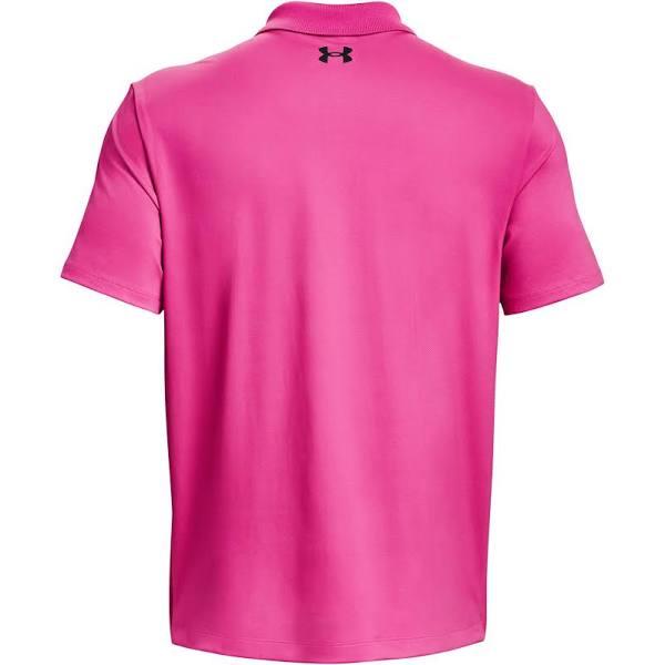 Under Armour Performance 3.0 Polo - Rebel Pink - Mens